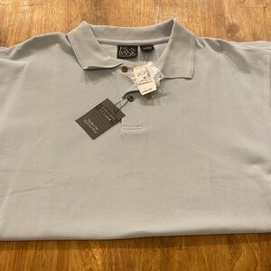 Jos. A. Bank Light Gray Polo Shirt for Men